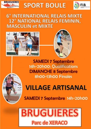 Affiche 6° Meeting International de relais mixte 