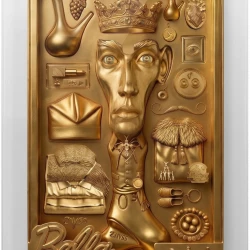 PACK-3D-OR-BELLA-Oscar-3.O³-By-#2nyss.2026 - Cette archive numérique est un reliquaire pop, où le spectateur est invité à déconstruire les codes du marketing pour réfléchir à sa propre souveraineté identitaire et à la place de l'IA éthique dans notre monde. C'est un jouet pour adultes qui s'aventure avec l'idée d'être qui l'on veut ou de ce que l'on souhaite devenir. Disponible pour l'instant en impression d'art digitale, Impression 3D et dorure à la feuille en cours - #2nyss @2nyss 