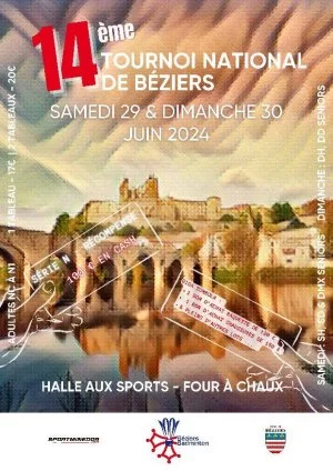Affiche Tournoi National de Béziers
