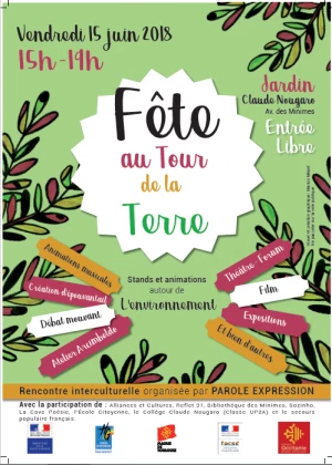 Affiche Fête au Tour de la Terre