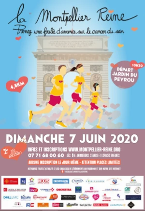 Affiche La Montpellier Reine 2020