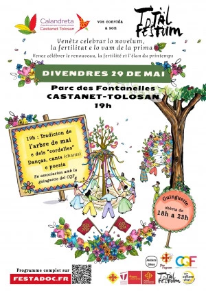 Affiche Guinguette de l'arbre de mai