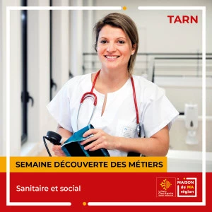 Affiche Découverte du métier d'Infirmier.ère