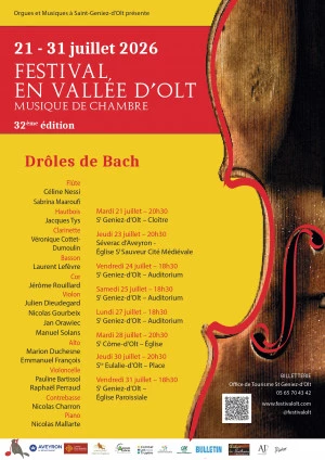 Affiche Festival en Vallée d'Olt