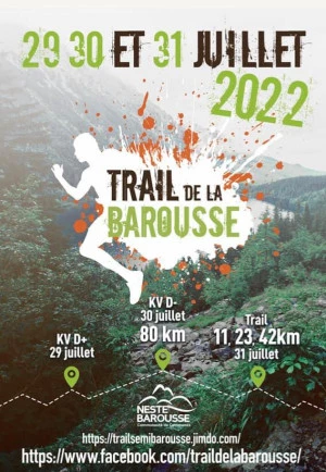 Affiche Trail de la Barousse 