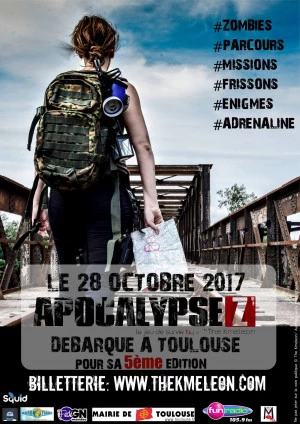 Affiche Apocalypse Z édition 5 - Virus IC17 - Toulouse