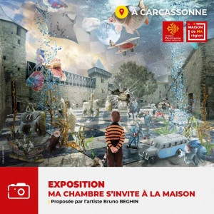 Affiche EXPOSITION "Ma chambre s'invite à la Maison"