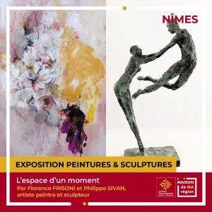 Affiche Exposition "L'espace d'un moment"