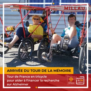 Affiche Arrivée du Tour de la Mémoire