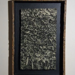 rivage ,mémoire - Céramique :34X23 cm - 150 euros 