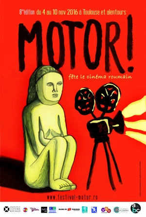 Affiche Motor ! fête le cinéma roumain