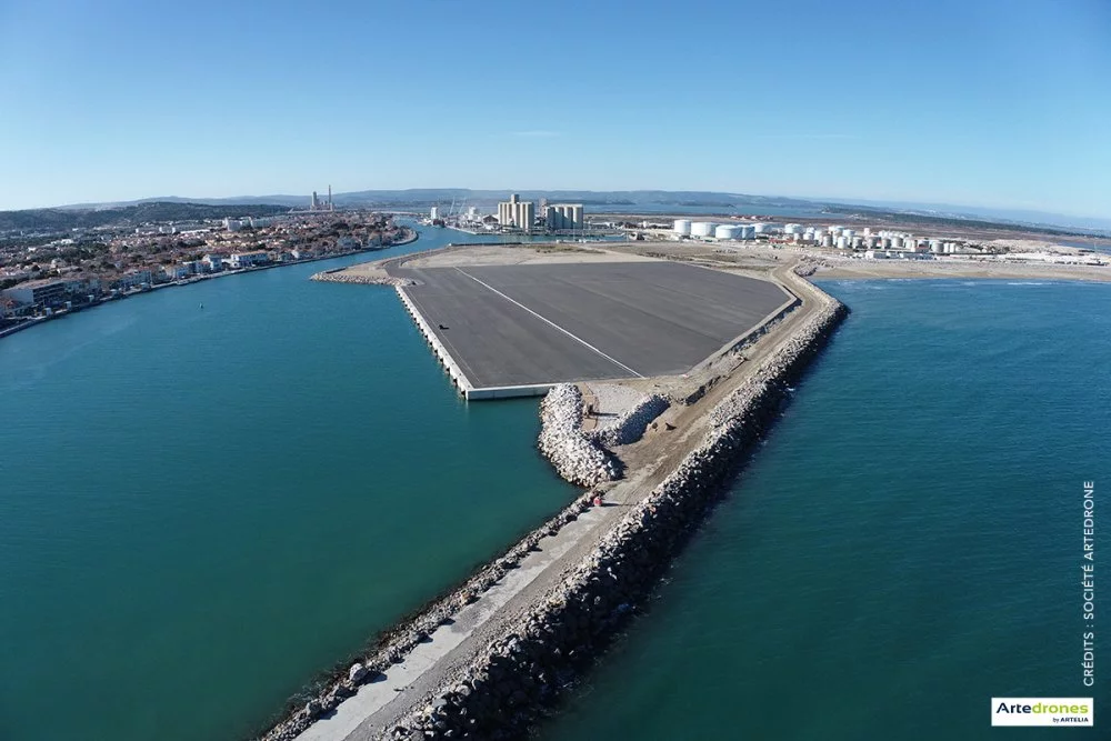 Les travaux d'extension de Port-La Nouvelle (11) vont permettre au port de renforcer son attractivité et de développer le trafic