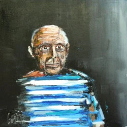 Picasso. Christian Guirette - Peinture