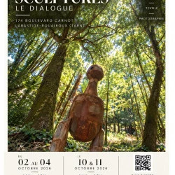 Affiche EXPO - Sculptures, Peintures, Textiles, Photographies - david Vanorbeek Sculpteur 