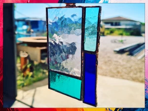 Affiche Initiation au Vitrail Tiffany