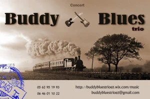 Affiche Concert Buddy Blues Trio