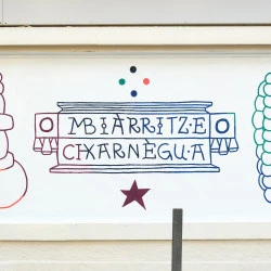 Paret xarnèga - Biarritz (64) - Acrylique sur mur - Gda Vision 