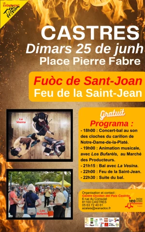 Affiche Feu de la Saint-Jean