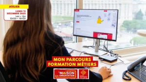 Affiche Mon Parcours Formation Métiers à la Maison de l'Orientation de Montpellier