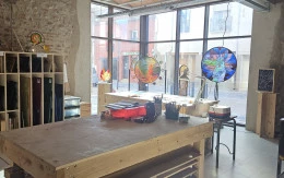 Atelier la Danse du Feu-2 - <p>Vue intérieure de l'atelier</p> - Maya Reich
