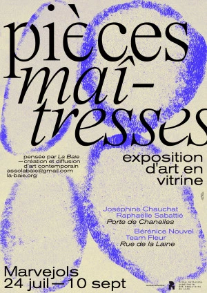 Affiche Pièces maîtresses