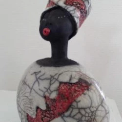 Doudou - Raku - S.Suères 