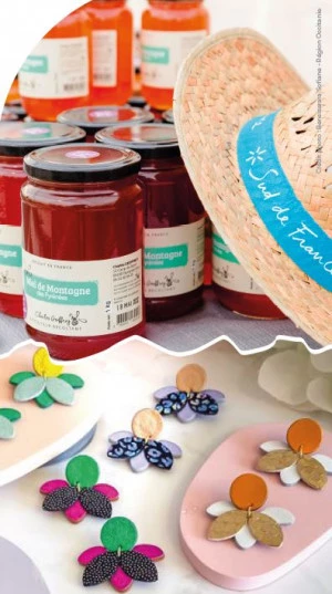 Affiche Marché des producteurs et artisans d'Occitanie