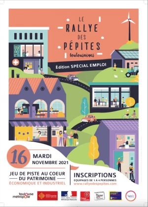 Affiche Le Rallye des Pépites #Emploi