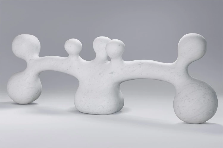 Sensualité - Carrare marble - Anna Perotta 