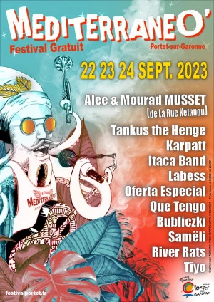 Affiche Festival MéditerranéO - 19ème édition