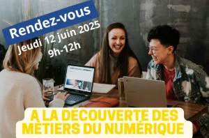 Affiche Découverte des métiers du numérique