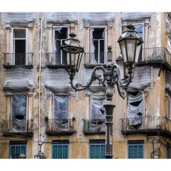 La Rue : Le rêve abandonné - Naples - Photographie, tirage numérique, numéroté. - véronique Brill 