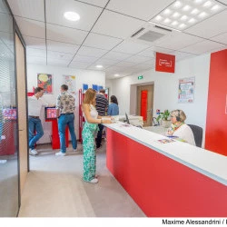 L'accueil de la Maison de Ma Région à Alès