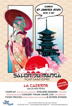 Affiche Salon du Manga