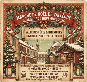 Affiche Marché de Noel