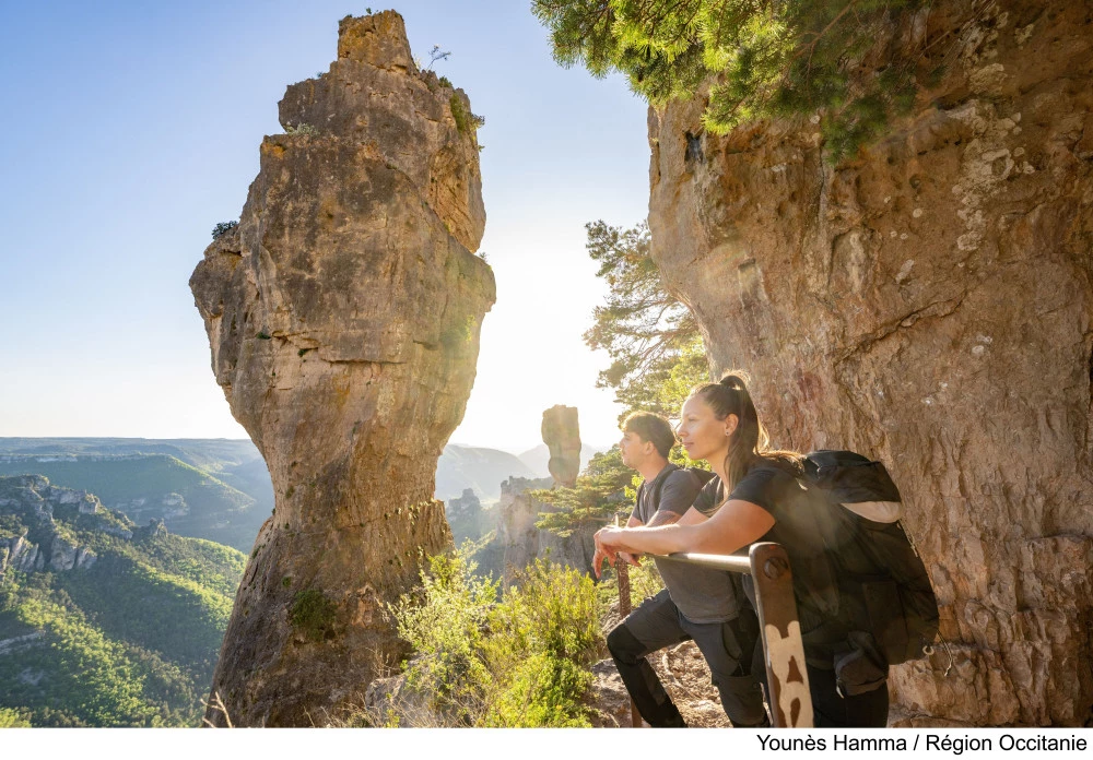 En Occitanie, les possibilités d'escapades sont nombreuses, comme aux Gorges de la Jonte, entre l'Aveyron et la Lozère !