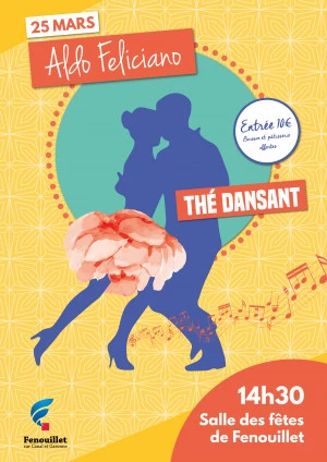Affiche Thé dansant - Aldo Feliciano