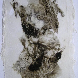 Monotype - monotype sur rodoïde - 20x28 - 2013