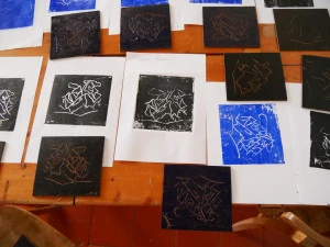 Affiche Atelier Estampe