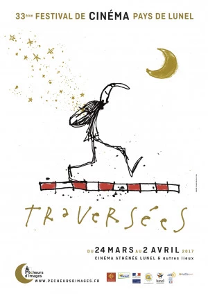 Affiche 33e Traversées - Festival de cinéma du Pays de Lunel 