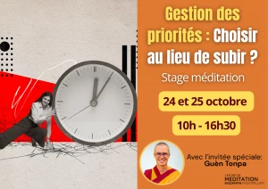 Affiche Gestion des priorités : Choisissez au lieu de subir