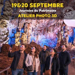 Affiche Journées du Patrimoine - Atelier Photo 3D : composez vos images en relief