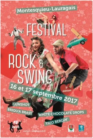 Affiche Festival "Rock'n roll et Swing"