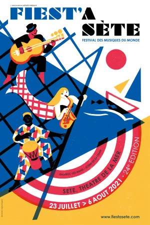 Affiche Festival Fiest'A Sète 2021