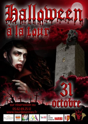 Affiche Haloween à la Tour de Termes