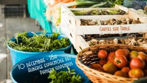 Affiche Auberge espagnole des Paniers suspendus