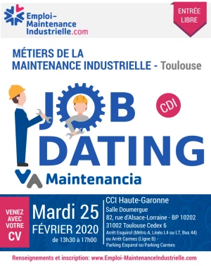 Affiche Job Dating Maintenancia