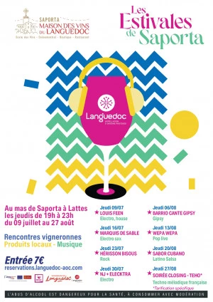 Affiche LES ESTIVALES DE SAPORTA 