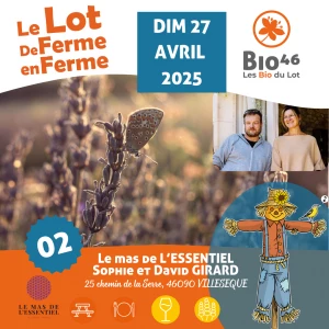 Affiche De ferme en ferme - Le Mas de l'essentiel