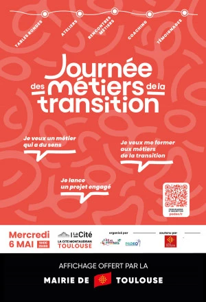 Affiche Journée des Métiers de la Transition
